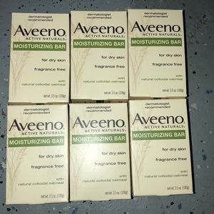 Aveeno Bars Soap fragance free 3.5 oz